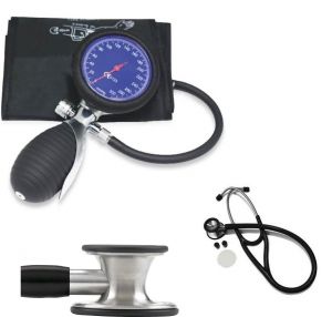 Manuelles Blutdruckmessgerät  Ø 60 mm mit Kardiologie Stethoskop ST-P56X