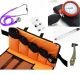 Manuelles Blutdruckmessgerät, Premium-Qualität kit (5 Manschetten), Stethoskop, Reflexhammer, Penlight ST-A79S-SET